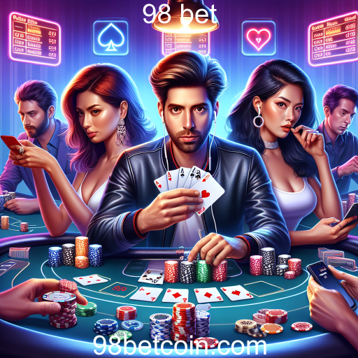 A Emoção do Poker Online no 98 Bet